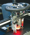 Figure 4. Three machines in one: a flexible production cell from Essemtec for membrane keyboards